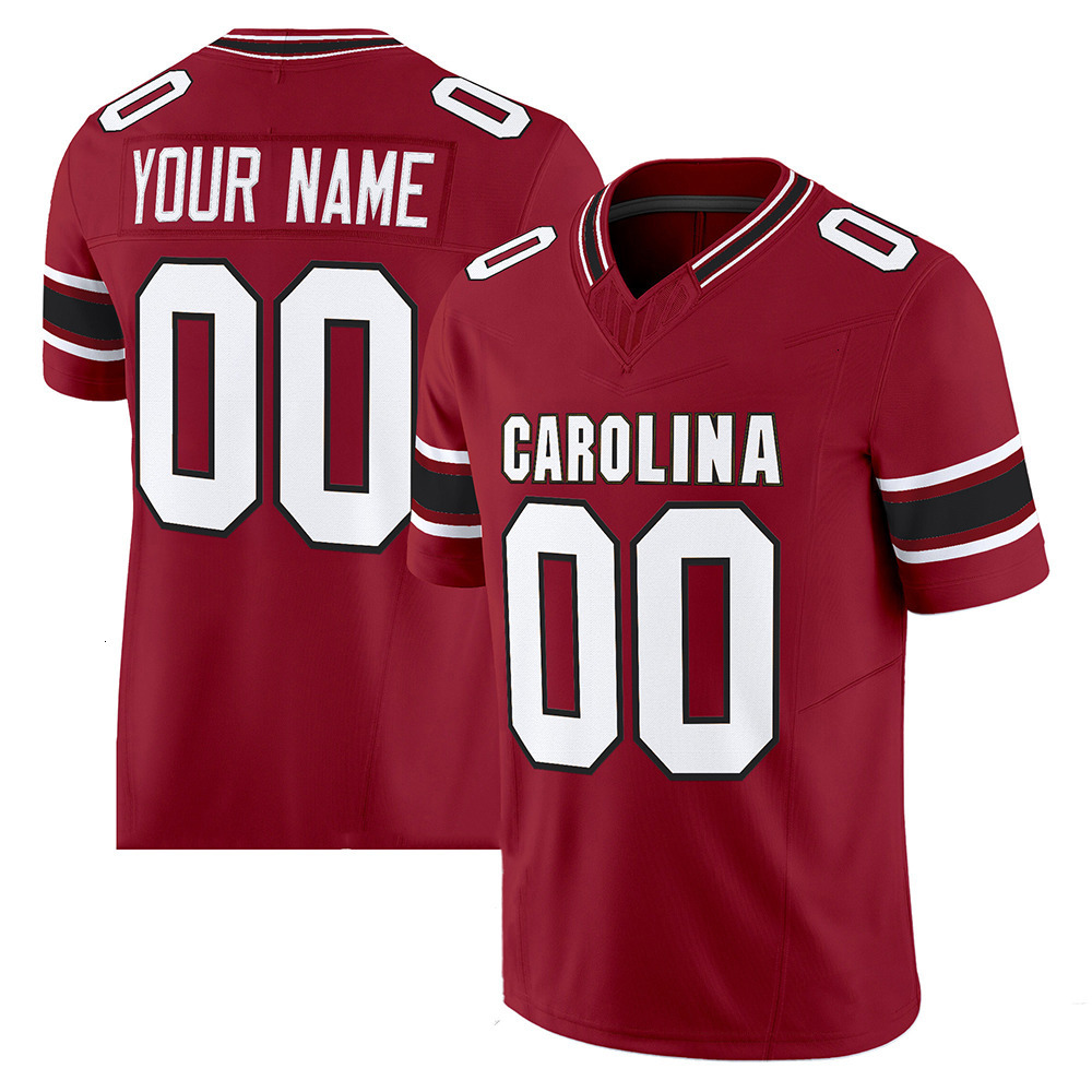NEW Custom South Carolina Football Jersey LaNorris Sellers Davis Beville Oscar Adaway III Joshua Simon Howell Stitched Jerseys