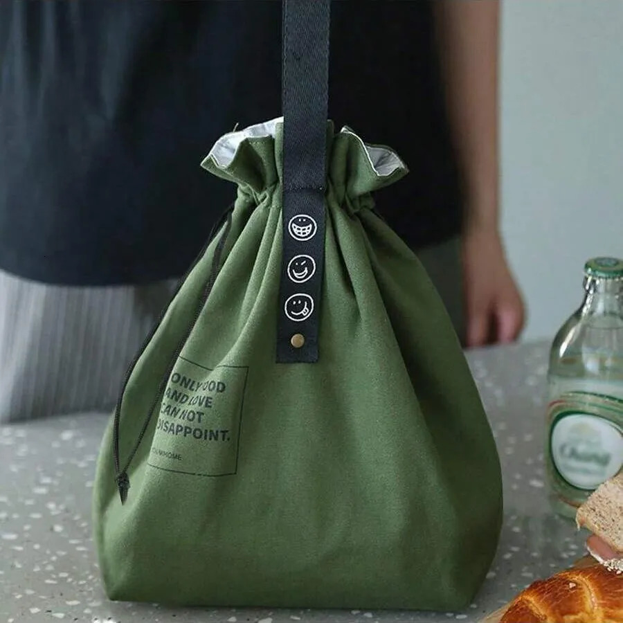 Large Insulated Aluminum Foil Lunch Bag Handle Bag Insulated Lunch Bag Picnic Student Bento Handbag lunch bags for men 251029