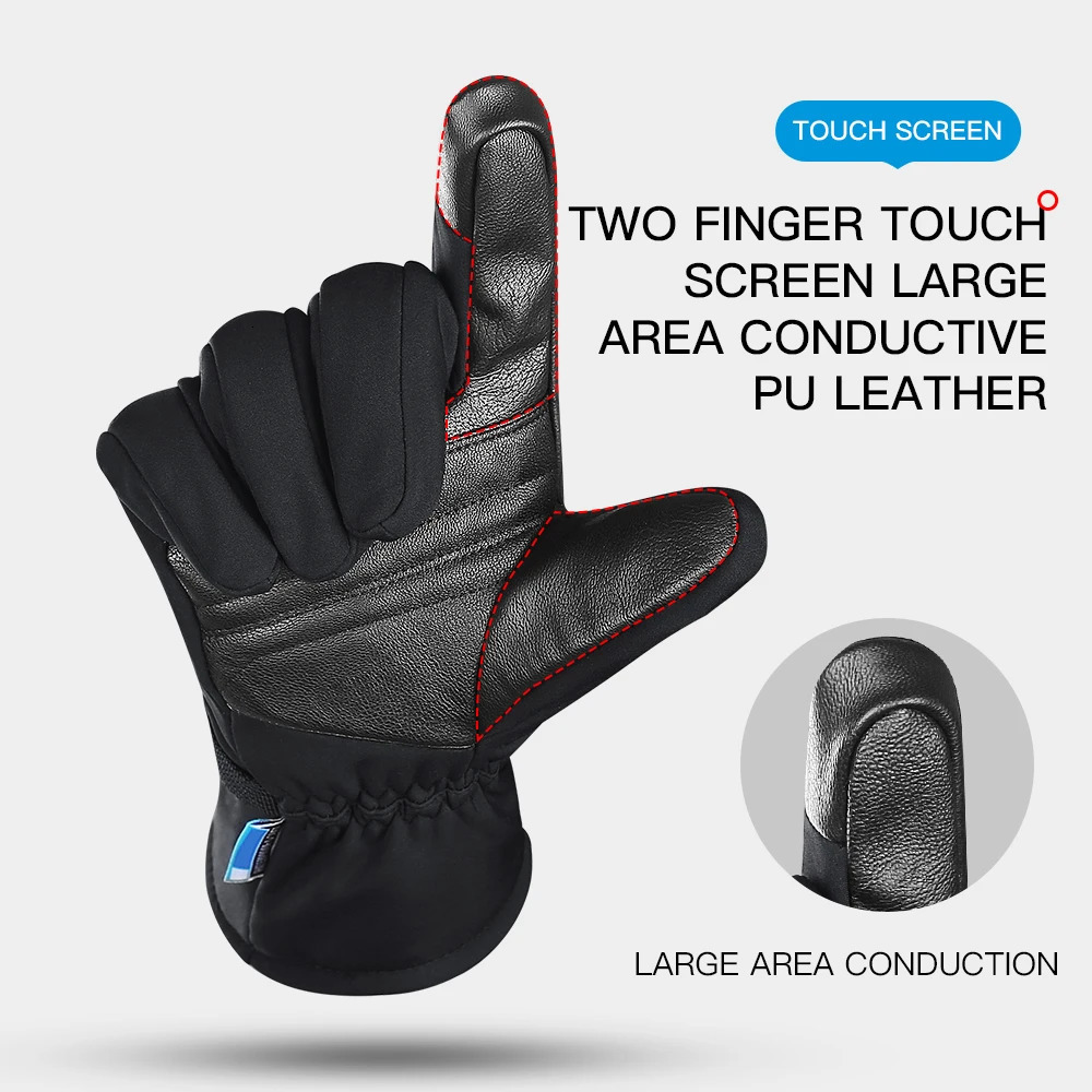 Ski Gloves Touch Screen Snowboard Snowmobile Motorcycle Riding Winter Windproof Unisex Skiing 251013