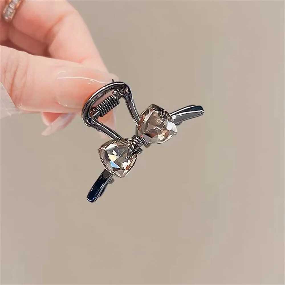 Mini Hair Accessories Clips Claw For Women Girl Pin Rhinestone Crab Vintage Popular Trendy Leading Fashion Cute Kawaii Kpop NewW251028
