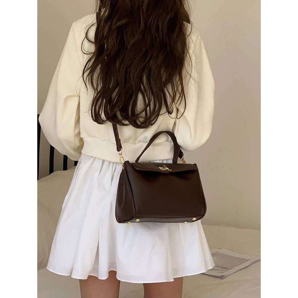 new autumn winter retro mini crossbody fashionable and casual small square bag women s versatile single shoulder