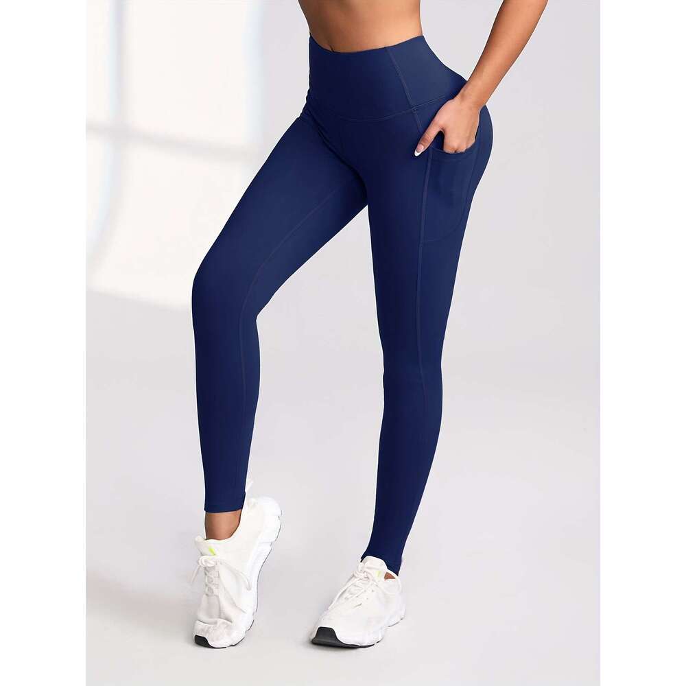 6pcs Women's High-Waisted - Non-See-Through Side All-Season & Casual hine Washable Everyday with Pockets, Womens Leggings, Women Leggings Stretch