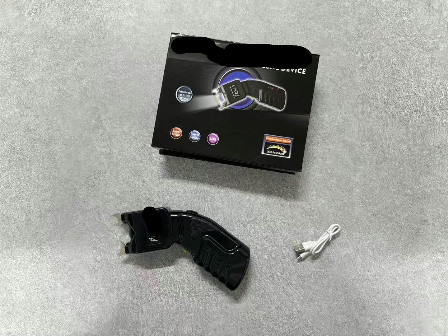 New rechargeable USB outdoor household emergency light for portable use