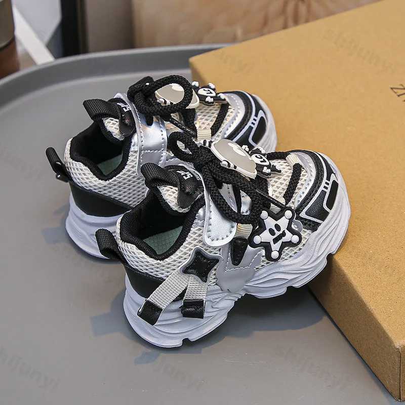 Childrens Mesh Breathable Casual Sports 2025 Autumn Boys Girls Outdoor Running Shoes Toddler Comfortable Non Slip Sneakers H260130