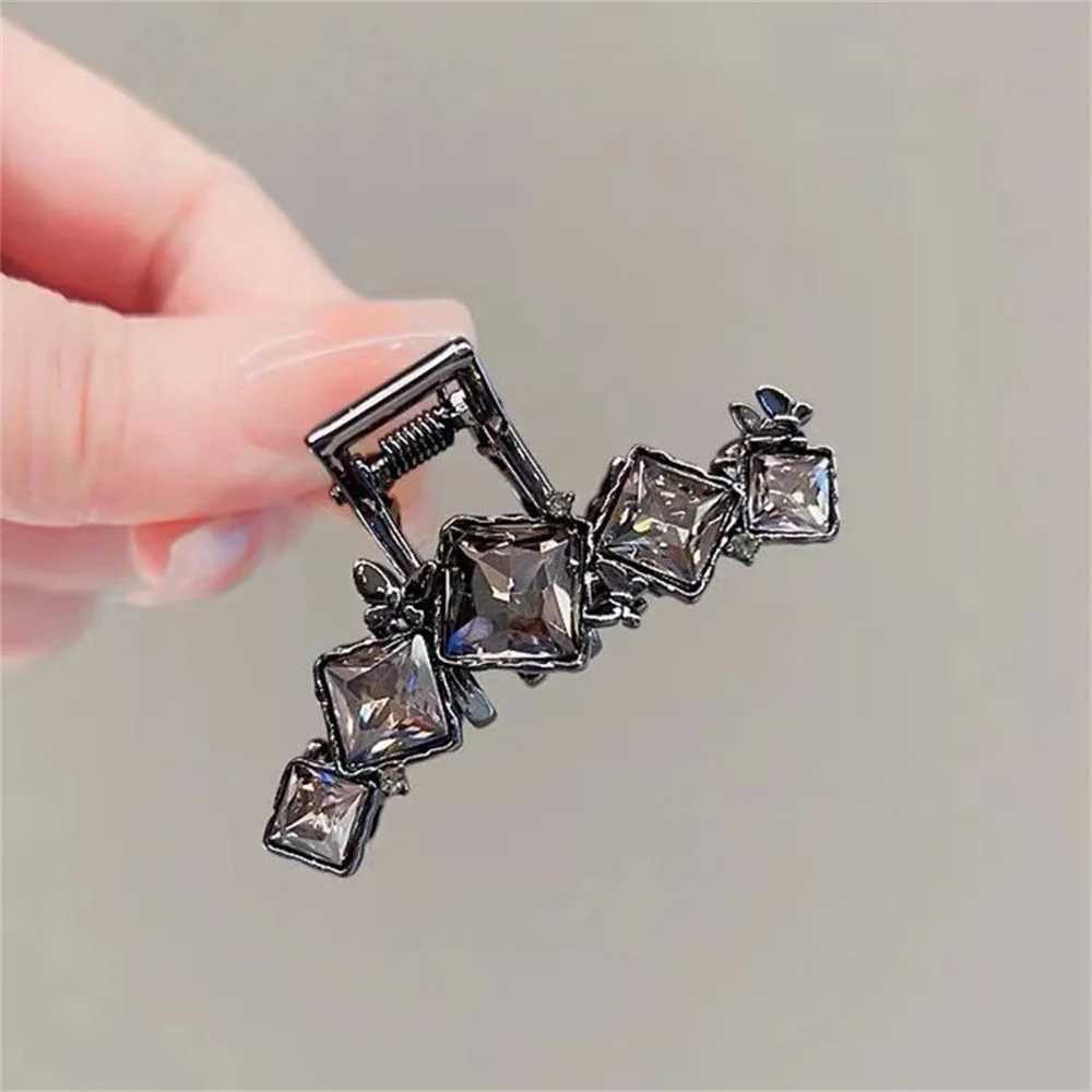 Rhinestone Hair Claw Square Sweet Cool Girls Party Punk Hair Clip Crab For Women Fashion Hair AccessoriesW251028