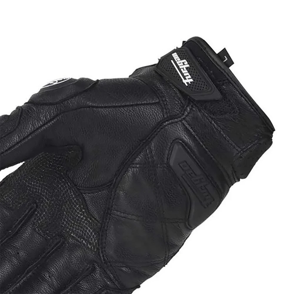 High Quality Genuine Leather Gloves Mens Luva Riding Moto Motorcycle Glove Guantes Protection Racing MOTO Protective Equipment 251013