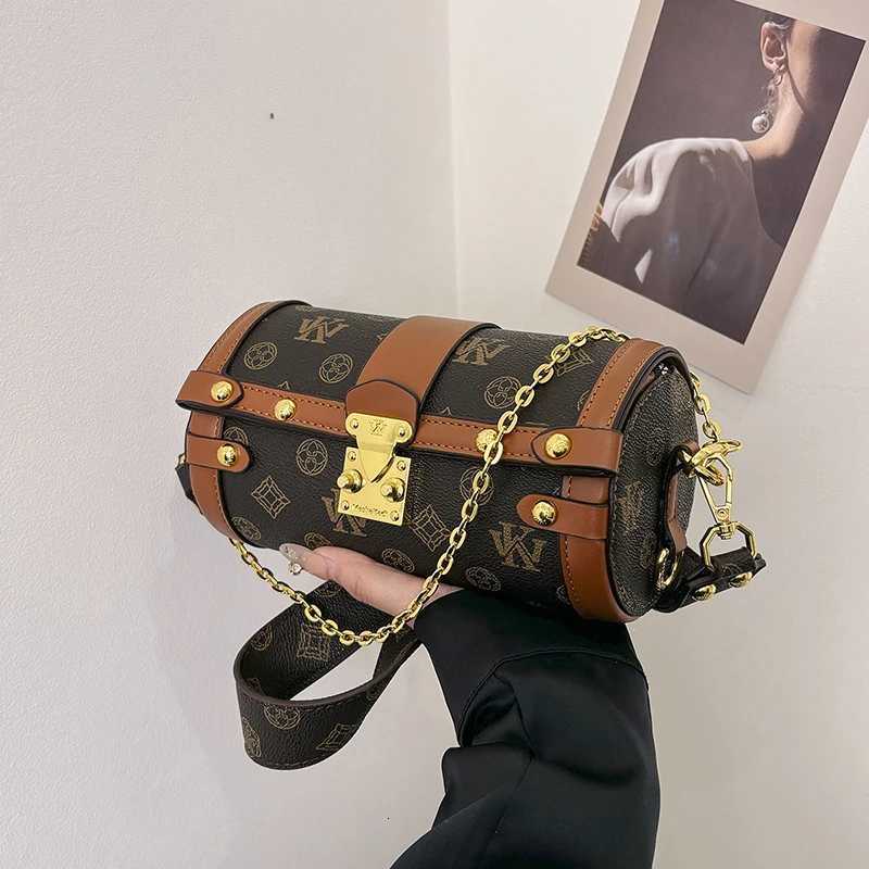 Bags for woman Fashion womens round bucket print Pu leather tote bag shoulder bags luxury designer bags bolsos de mujer W251029