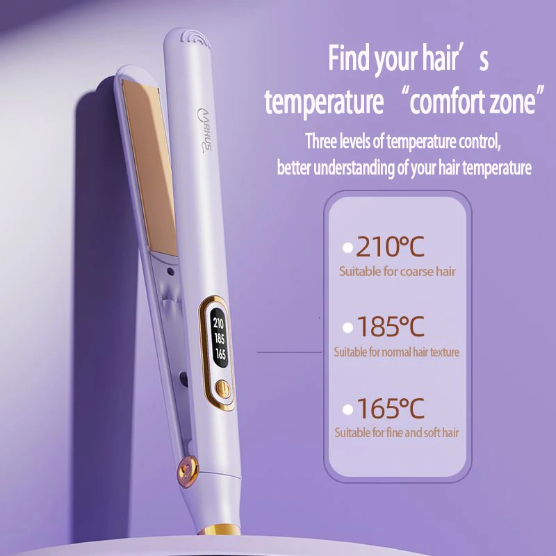 Womens Curler Hair Straightener 2in1 Professional Negative Ion Essential Oil Hair Care Hairdressing Tool For Xiaomi Hair Iron 251029