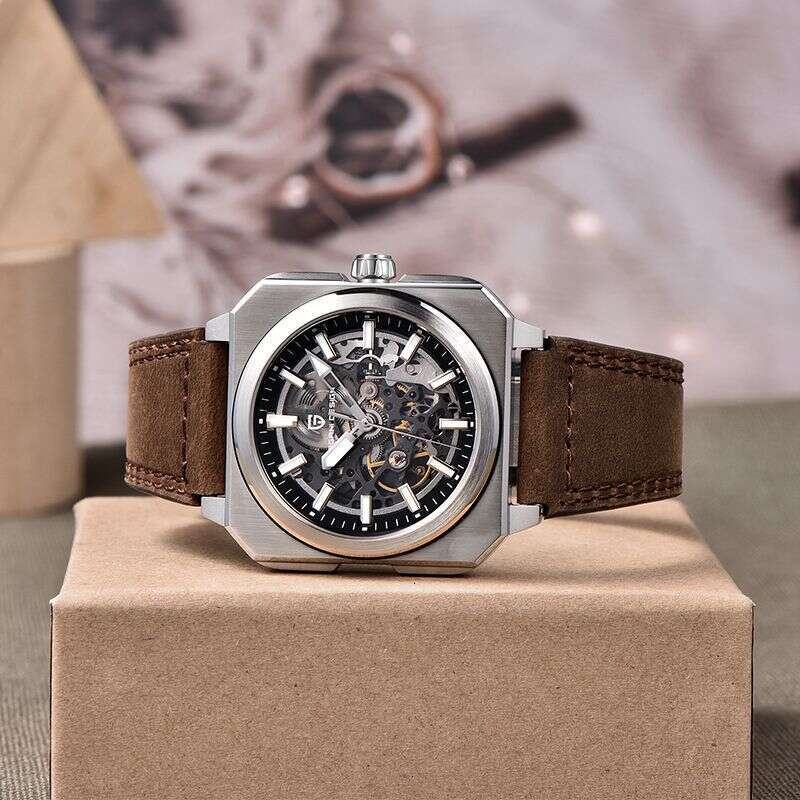PAGANI DESIGN New Hollow Mechanical Movement Dial Men's Watch PD-1791