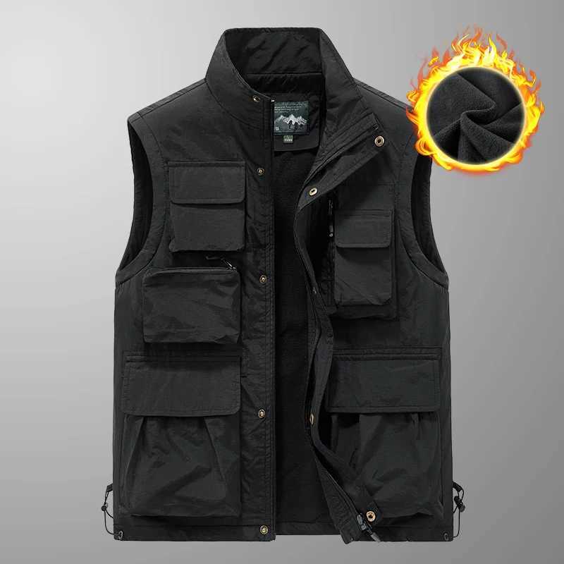 Outdoor Hiking Camping Sports Windproof and Breathable Sleeveless Vest Comfortabl Fashionable and Trendy Mens Versatile Vest W251029
