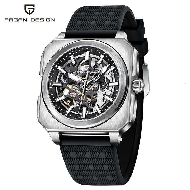 PAGANI DESIGN New Hollow Mechanical Movement Dial Men's Watch PD-1791