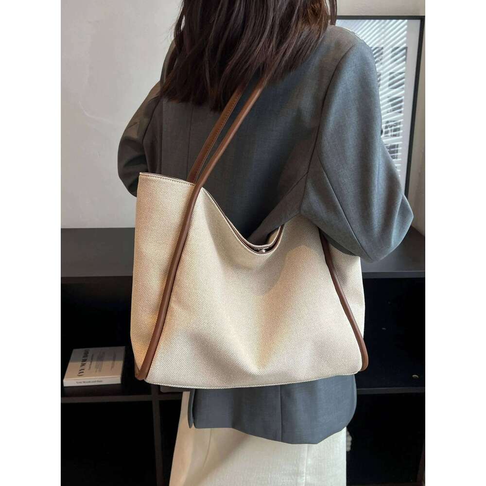 1 Piece Ladies Large Capacity Shoulder Tote Fashion Commuter Women's Bag Suitable For Mommy Daily 251029