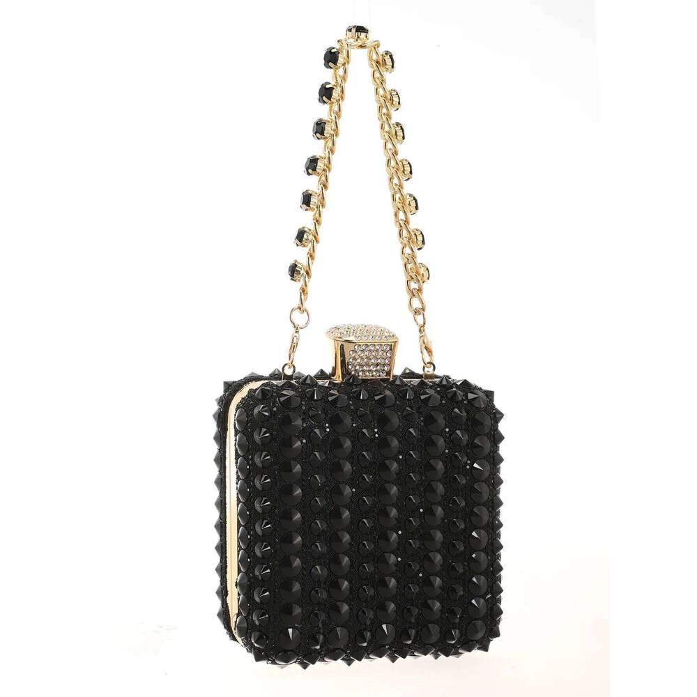 Designer Bags Women Evening Handbag Dias Statement Glass Crystal Clutches Elegant Ornate Bridal Wedding Party Purses Bag Luxury Bag