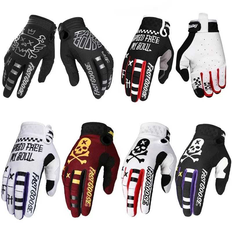 AllSeason Outdoor Motorcycle Gloves Thermal Touchscreen AntiSlip ShockAbsorbing Unisex Full Finger Luva for Men Women Cycling J251029