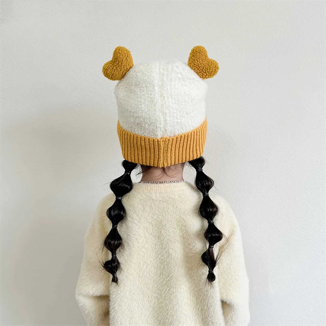 Cute Cartoon Children Knitted Hat Funny Animals Kids Pullover Cap 26Year Boy Girl Woolen Crochet Bonnet Elastic Baby Beanies251028