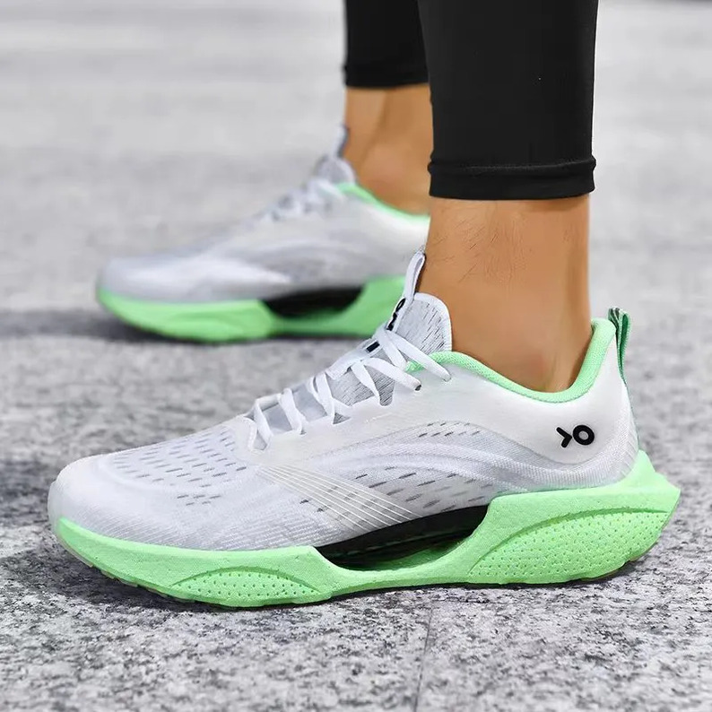 ONKE Autumn Breathable Shock Absorption Lightweight Mesh Sports Shoes Women's Ultra-Light Thin Running Shoes Flexible Easy-Match Suitable for Fit