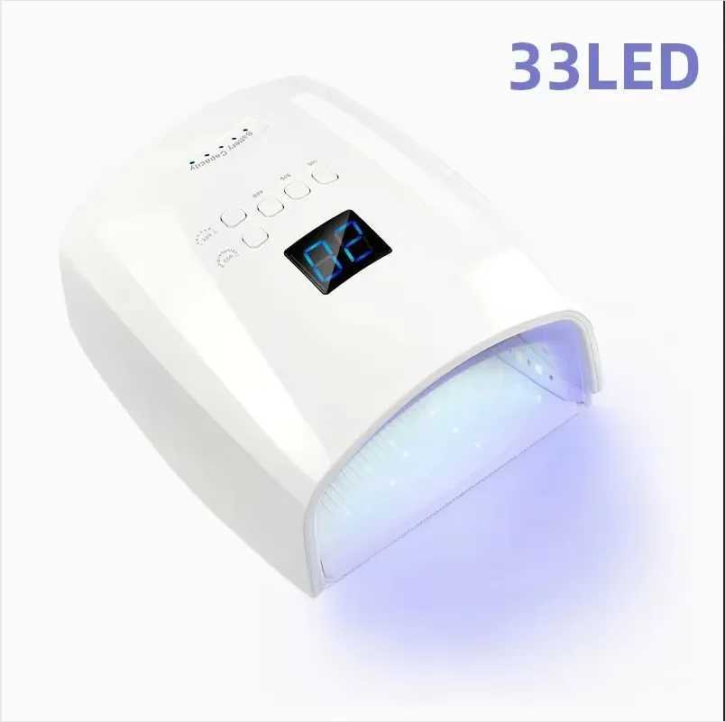Rechargeable UV LED Nail Lmp 66W Gel Nail Dryer Professional Nail tool 5gear timing Suitable for Home and Salon J251115