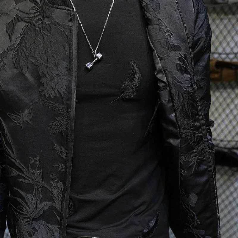Paisely Floral Jacket Men Vintage Business Bomber Jacquard Jacket Men 2024 Fall Windbreaker Clothes Vintage Jacket Coat M5XLT251029