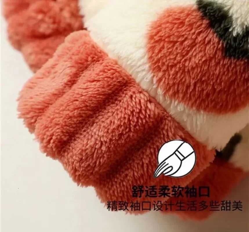 Autumn Winter New Women Outcoat Flannel Pajamas Autumn Thickened Warm Suit Loose Comfortable Homewear Casual Jacket sleepwearT251029