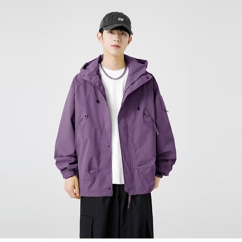 Designer Jacket Mountain Style Outdoor Sports Jacket For Men And Women Spring And Autumn Casual Versatile Hiking Hooded Workwear Coat