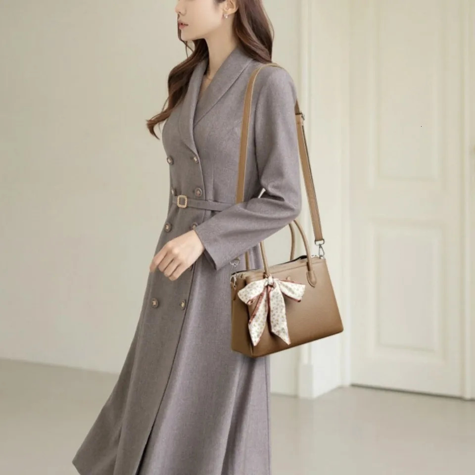 3 Layers Casual Tote Ladies Hand Bags Genuine Soft Pu Leather Handbags Women Bags for Women Sac A Main 251029