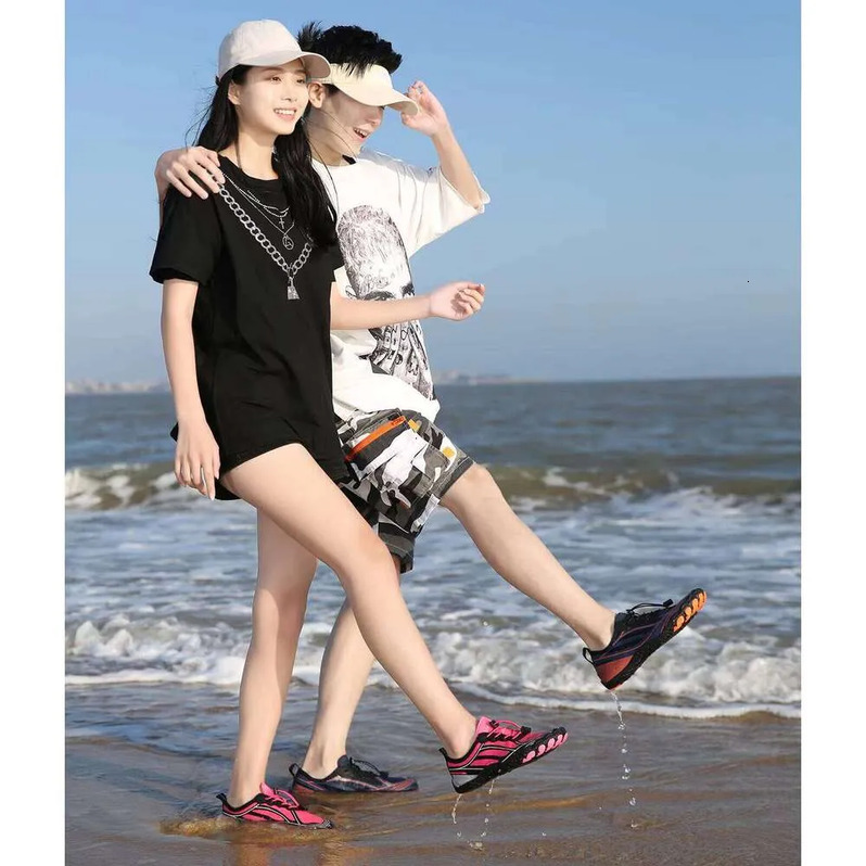 Outdoor Unisex Anti-Slip Water Sport Barefoot Shoes - Breathable Aqua Beach Quick-Dry Wading Shoes Lightweight Comfortable