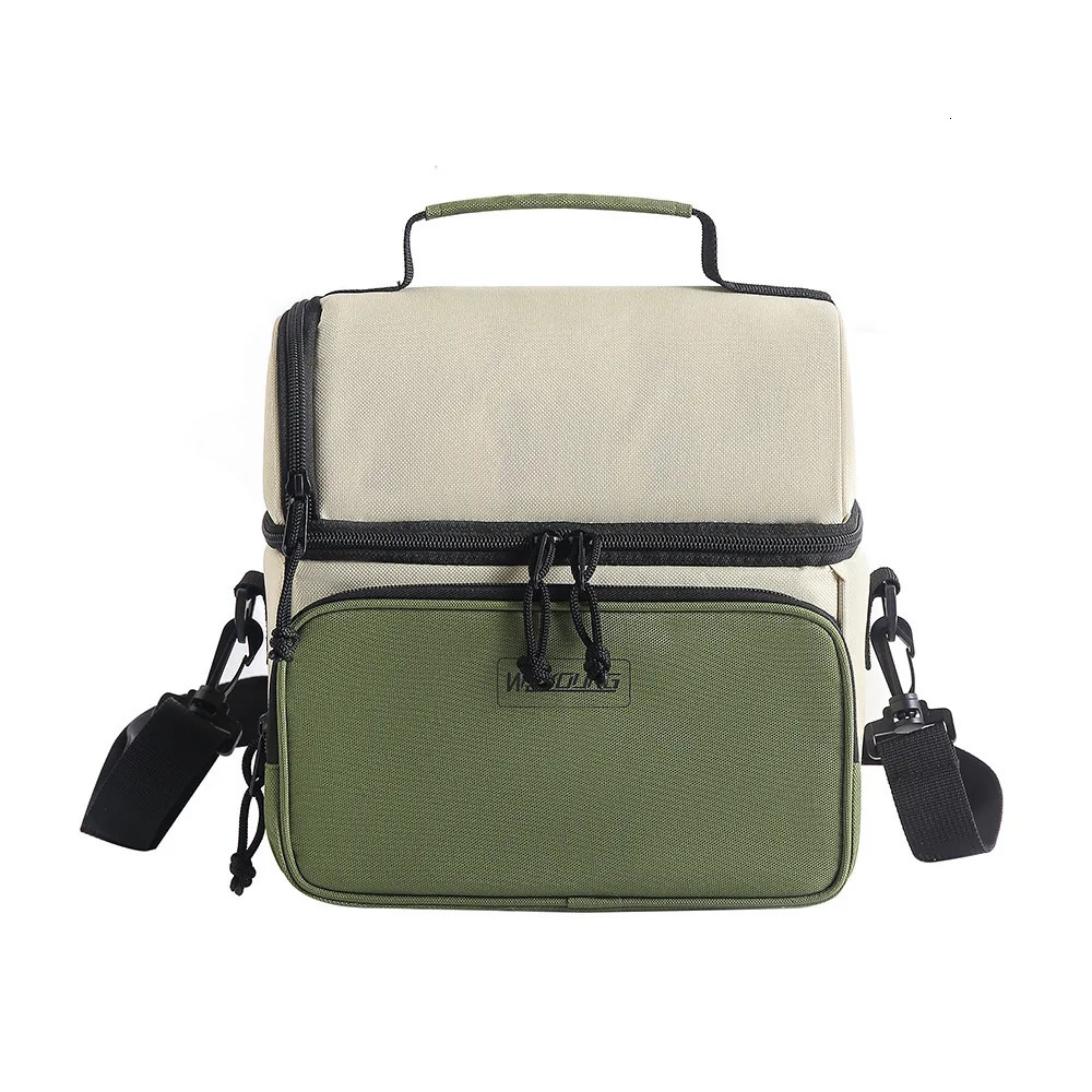 Large Capacity Oxford Thermal Insulation Bag Office Commute Fruits Storage Lunch Bag Waterproof Beer Beverage Thermal Cooler Bag 251029