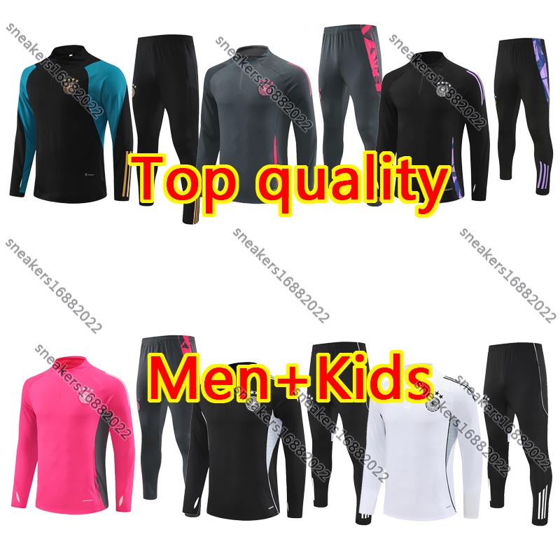 2025 2026 Germany tracksuit soccer training suit KROOS GNABRY WERNER DRAXLER REUS MULLER GOTZE sportswear men and kids kit football Tracksuits survetement chandal