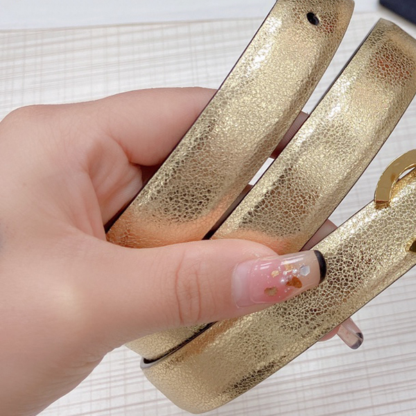 Leather gold belt ladies belt silver width 20 MM lady wastband counter quality TOP waistband European size for woman designer width 006