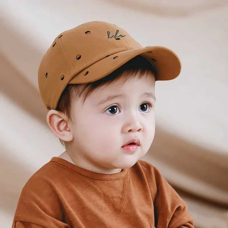 Childrens outdoor baseball cap four seasons sunshade cap 336 months boys and girls temperament senior birthday gift251028