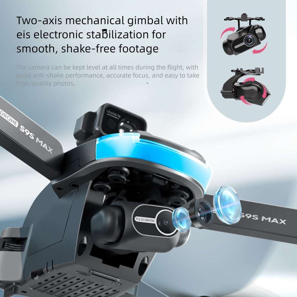 S Drone Brushless GPS Satellite Positioning K HD Aerial Photography Two Axis Electric Servo Quadcopter