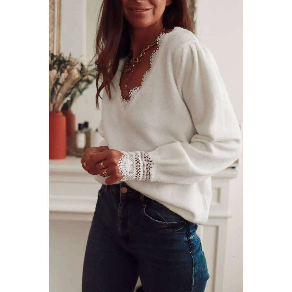 Miyouj New Women's Fashionable Clothing Sweater Autumn Winter V-Neck Short Tops Sexy Slim Fit 2025 Solid Color Knitted Sweaters