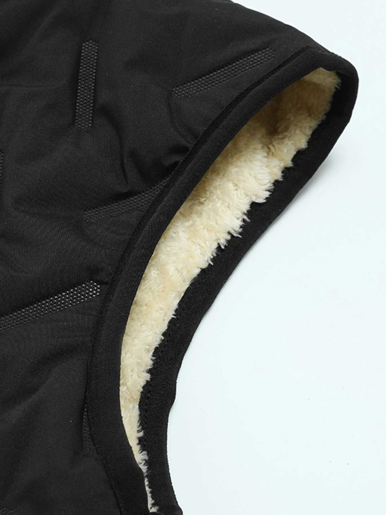 Autumn and Winter Thickened Warm Vest Autumn and Winter Style Coat Windproof and ColdProof Warm Top W251029