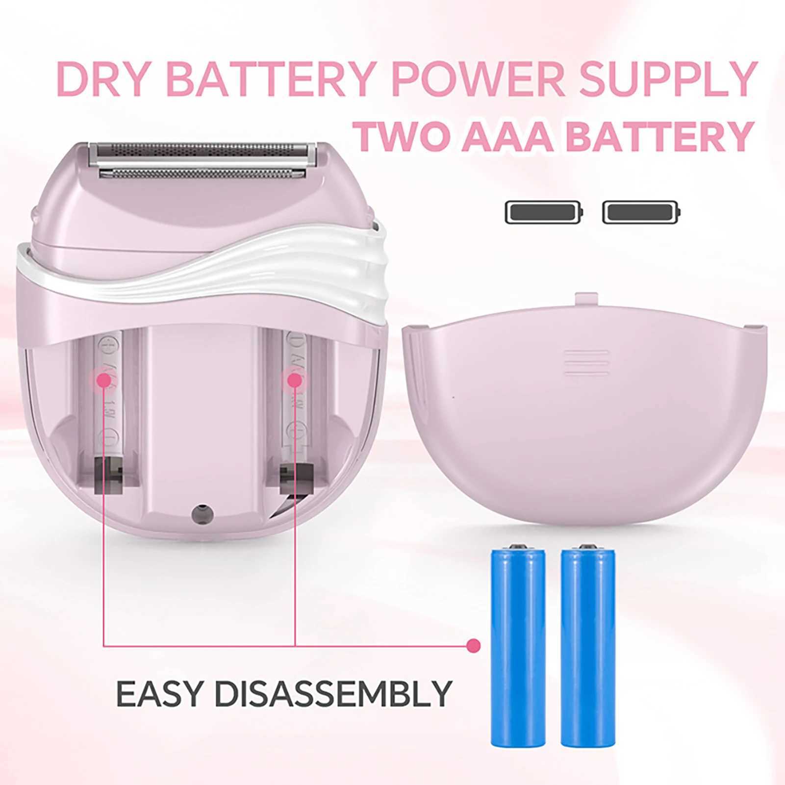 Shipping From US Electric Epilator for women Underarms Intimate hair trimmer Arms Armpit Bikini Shaver Leg Hair Removal J251117