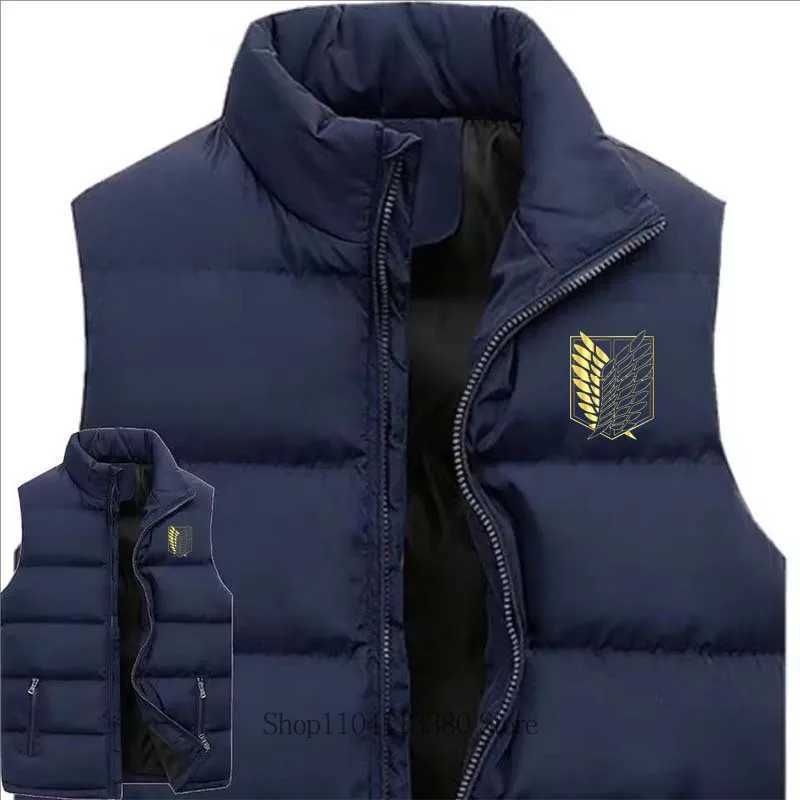 Men Casual Harajuku Sports Jacket Vest Autumn Winter Men Fashion Warm Comfortable Sleeveless Mandarin Collar Jacket Vest Coat W251029