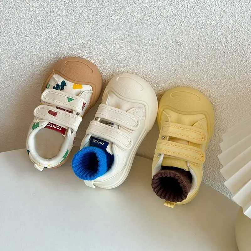 Casual Canvas Autumn Children Sneakers Breathable Mesh Toddler Kids Outdoor Soft Soled Anti Slip Infant Walking Shoes C260130