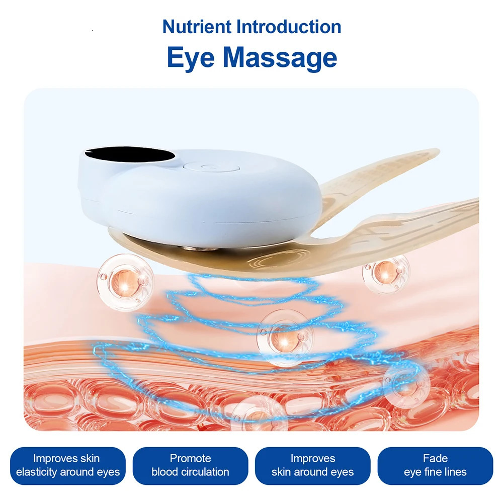 EMS Eye Mask Patch Microcurrent Eye Lifting Massager Relieves Eye Fatigue AntiEye Wrinkle Reduce Eye Bags Dark Circles Eye Care 251027