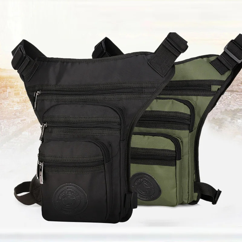 Men Fanny Waist Hip Pack Bum Belt Leg Bag Purse Multifunction Travel Climb Nylon Male Cross body Motorcycle Rider Drop Bags 251021