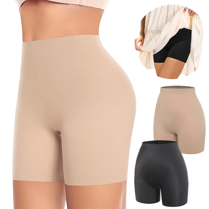Womens High Waisted Shaper Shorts Smooth Shaping shorts Panties Tummy Control Underwear Slimming Shapewear Short 251029