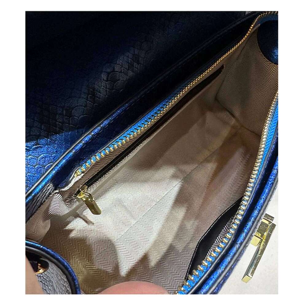Designer Bags Real Leather Bright Face Snake Ing Design Handbag Shoulder Bags For Women Sac Main Femme Hot Selling