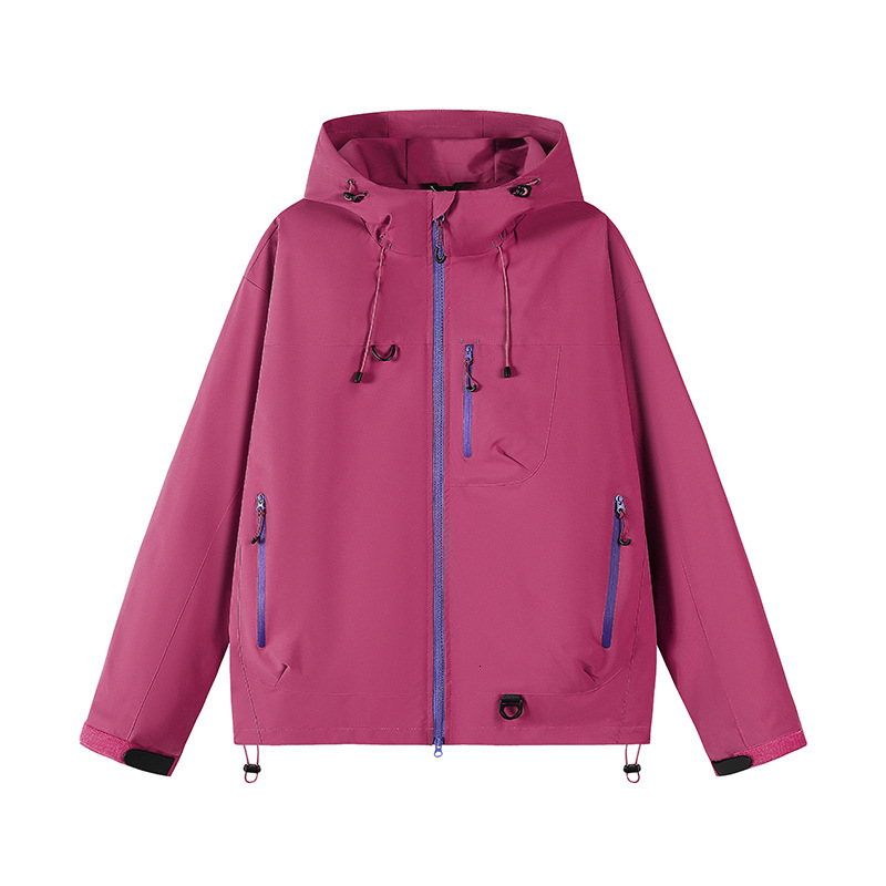 Dopamine Three-proof Jacket Designer Jacket For Men And Women Autumn Trendy Windproof Waterproof Jacket Outdoor Hiking Mountaineering Clothing