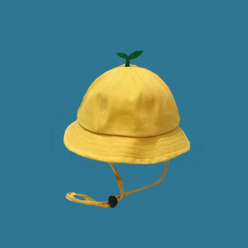 38 Years Old Childrens Hats Summer Boys and Girls Sun Protection Small Yellow Hat Baby Sun Hat Thin Fisherman Hat251028
