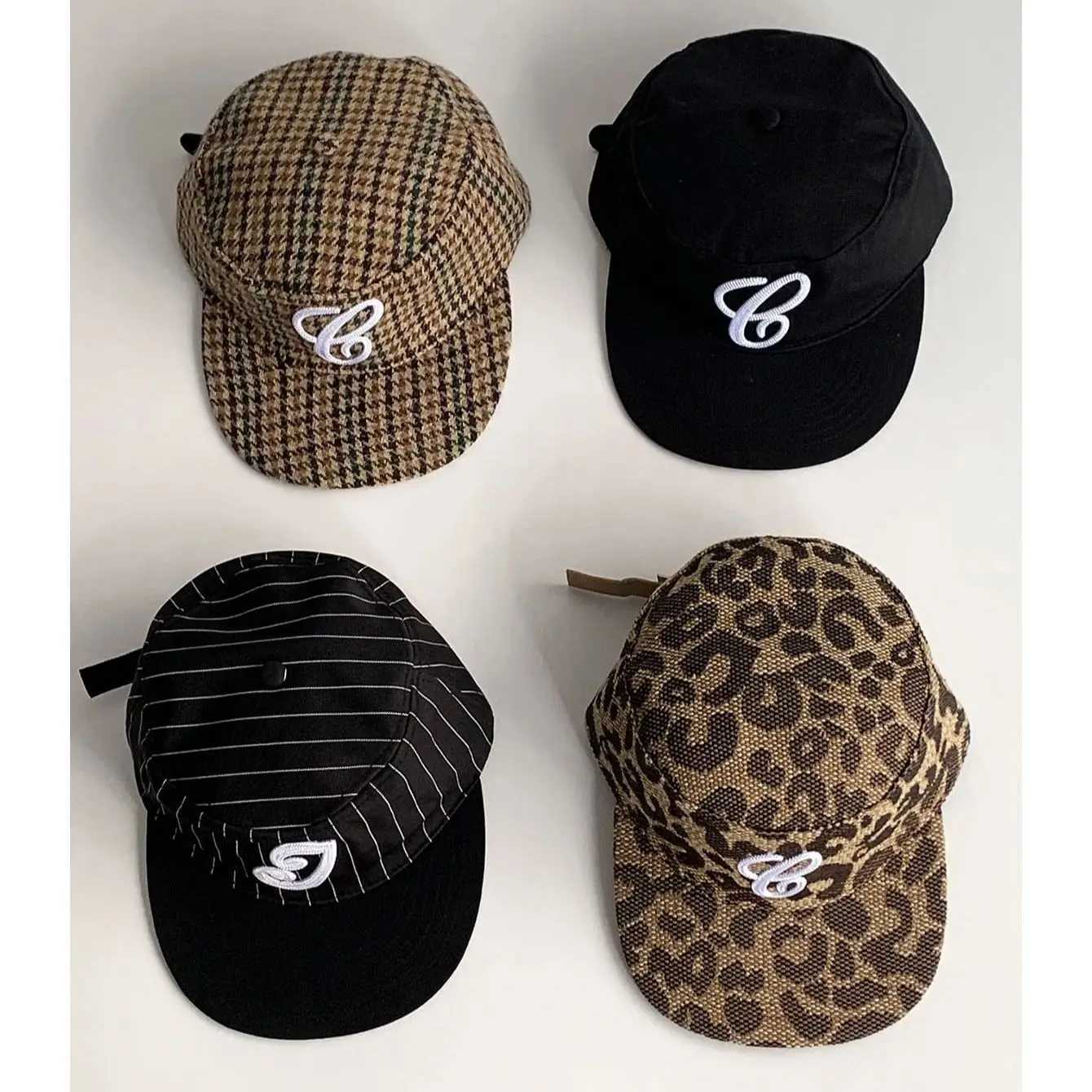 FlatTop Vintage Baseball Cap for Women with 3D Embroidery Casual Versatile FlatBrimmed Baseball Cap for Men TrendyW251029