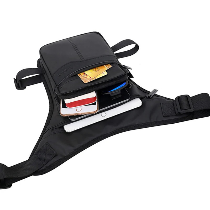 Motorcycle Leg Bag Fanny Pack Men Outdoor Sports shoulder Crossbody Bags Motorcycle Rider Hip Bag Male Multifunction Waist Packs 251021