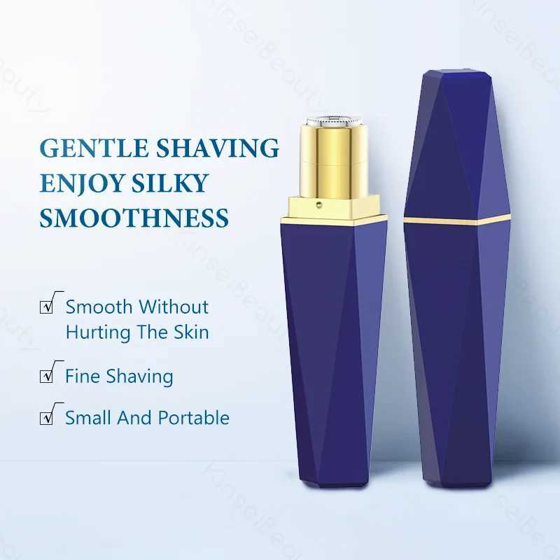 Face Bikini Line Hair Removal 3D Facial Epilator Electric Eyebrow Trimmer RaZOr Painless 360 Degree Lips Hair Expoliator J251117