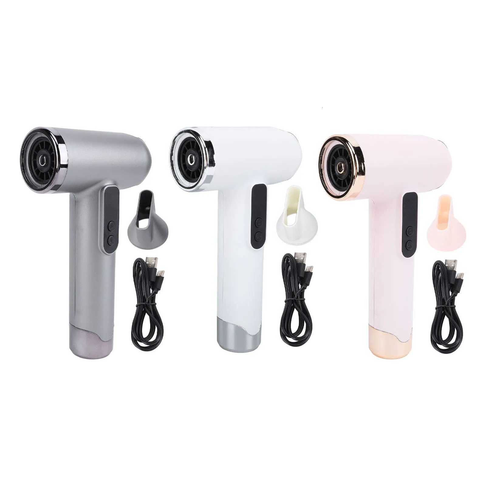 Hair Blow Dryer Cordless 5600mah USB Rechargeable Low Noise High Speed Motor Hair Dryer Blower with USB Data Cable for Home W251029