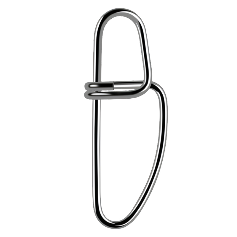 Wholesale spot arc-shaped double buckle pin manufacturer wholesale outdoor fishing accessories small fishing gear lure pin