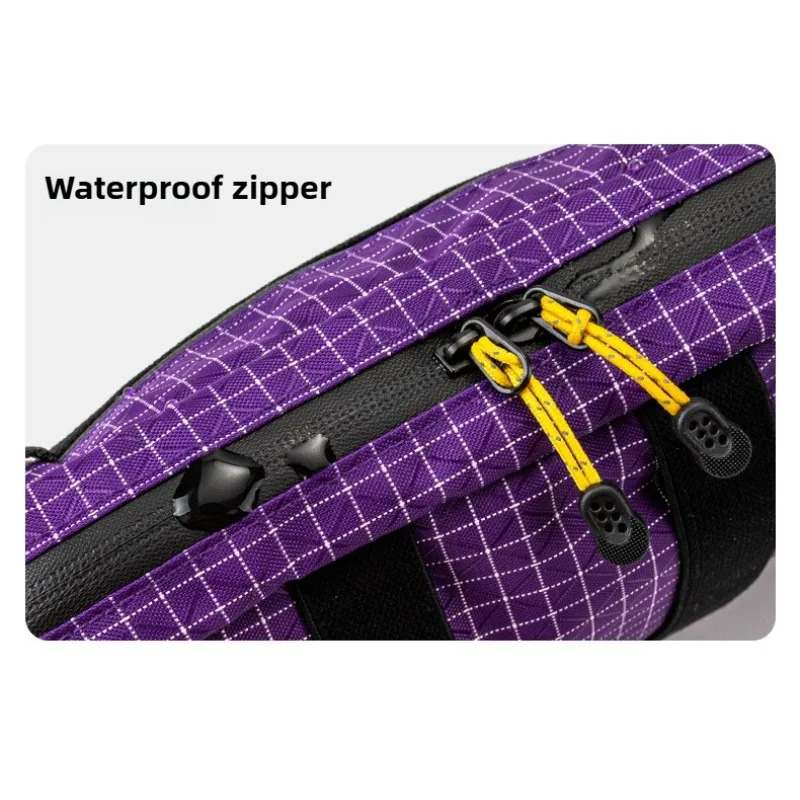 Dyneema Fiber Waist Bag 11L Waterproof UrltraLight Multi Pocket for Cycling Running Hiking Camping Outdoor Sports Accessories 251021