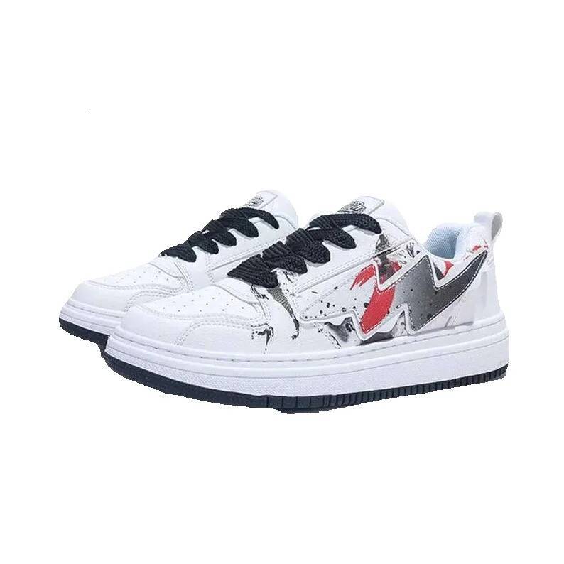 Jifffly Designer Bad Guy Collaboration Men's Sneakers Niche Ins Trend Versatile Student Sports Shoes Breathable Lightweight