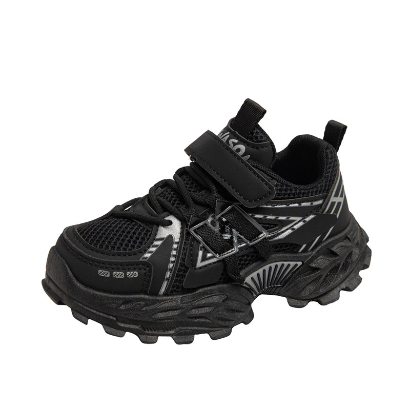 Free shipping Fashionable mesh breathable girls' sports shoes soft soled girls' casual shoes single shoes children's dad shoes Sneakers